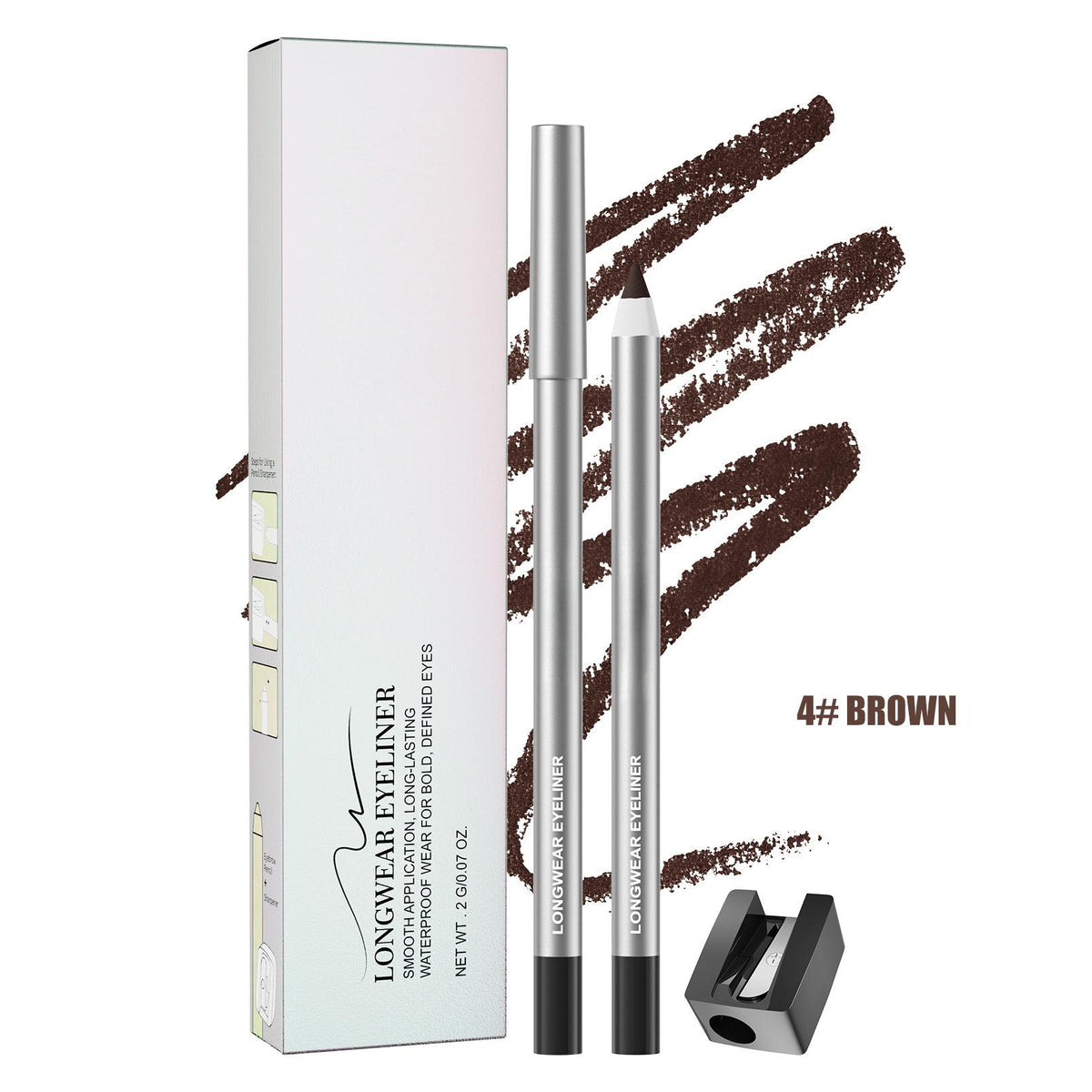 Waterproof Gel Eyeliner Pencil – 24-Hour Long-Lasting, Smudge-Proof Colored Gel Eyeliner
