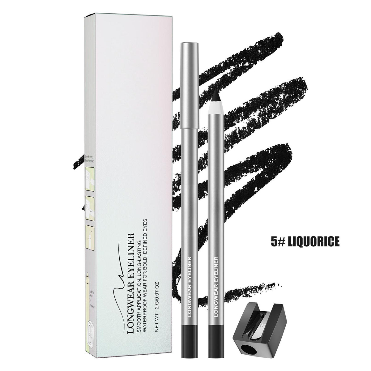 Waterproof Gel Eyeliner Pencil – 24-Hour Long-Lasting, Smudge-Proof Colored Gel Eyeliner