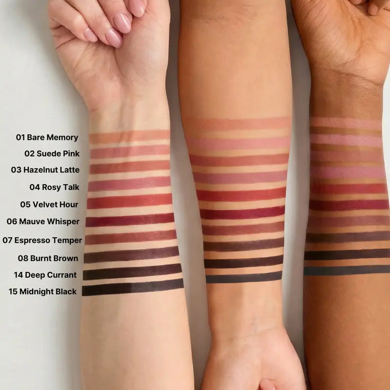 Easy Glide Lip Liner — Creamy, Blendable Color with Smooth Application