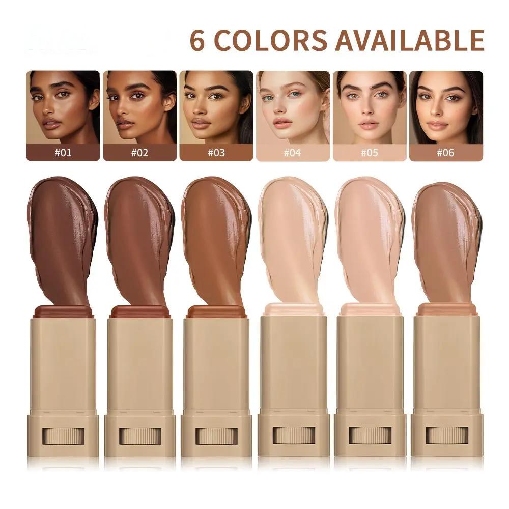Solid Stick, Moisturizing Concealer Stick, Face Foundation, Long-Lasting Boost Skin Tint, Skin Perfector, Hydrating Creamy Formula, Lightweight Flawless Coverage, Smooth Non-Cakey Finish for Radiant Even Skin Tone, Moisture