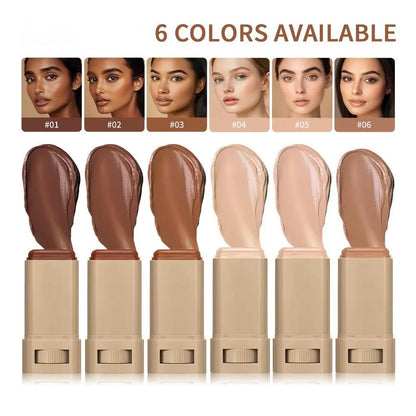 Solid Stick, Moisturizing Concealer Stick, Face Foundation, Long-Lasting Boost Skin Tint, Skin Perfector, Hydrating Creamy Formula, Lightweight Flawless Coverage, Smooth Non-Cakey Finish for Radiant Even Skin Tone, Moisture