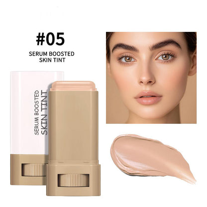 Solid Stick, Moisturizing Concealer Stick, Face Foundation, Long-Lasting Boost Skin Tint, Skin Perfector, Hydrating Creamy Formula, Lightweight Flawless Coverage, Smooth Non-Cakey Finish for Radiant Even Skin Tone, Moisture
