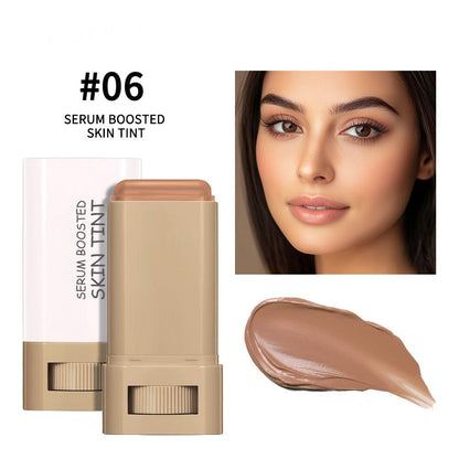 Solid Stick, Moisturizing Concealer Stick, Face Foundation, Long-Lasting Boost Skin Tint, Skin Perfector, Hydrating Creamy Formula, Lightweight Flawless Coverage, Smooth Non-Cakey Finish for Radiant Even Skin Tone, Moisture