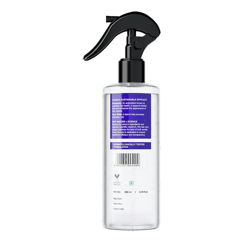 Rosemary Water and Rice Water |100% Natural Extract | Soft & Smooth Hair Non-Greasy & Fast Absorbing | 200 ml