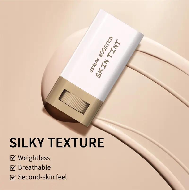 Solid Stick, Moisturizing Concealer Stick, Face Foundation, Long-Lasting Boost Skin Tint, Skin Perfector, Hydrating Creamy Formula, Lightweight Flawless Coverage, Smooth Non-Cakey Finish for Radiant Even Skin Tone, Moisture