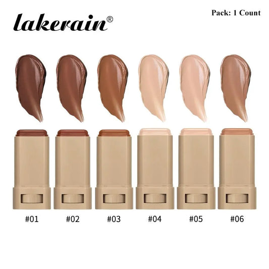 2 Counts Foundation Stick Serum Skin Tint 18g #2 Natural Finish