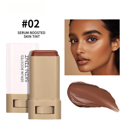 Solid Stick, Moisturizing Concealer Stick, Face Foundation, Long-Lasting Boost Skin Tint, Skin Perfector, Hydrating Creamy Formula, Lightweight Flawless Coverage, Smooth Non-Cakey Finish for Radiant Even Skin Tone, Moisture