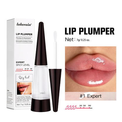 Moisturizing Lip Plumper, Nourishing Lip Gloss, Instant Fullness & Glossy Finish, Long-Lasting Moisture, Boosts Volume for Fuller-Looking Lips, Hydrating Formula, 6 Shades for All Skin Tone, Cosmetics