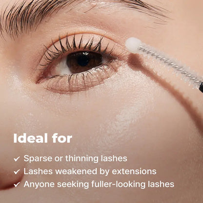 Eyelash Growth Serum, Jumbo Size 0.5fl.oz - Safe & Gentle Lashes Care, Fuller, Thicker in 2 Weeks, Non-Prostaglandin, Hormone-free